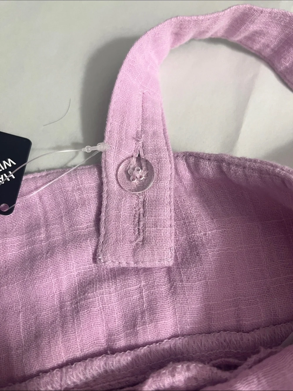 Roxy Lavender Cropped Peplum Tank Top